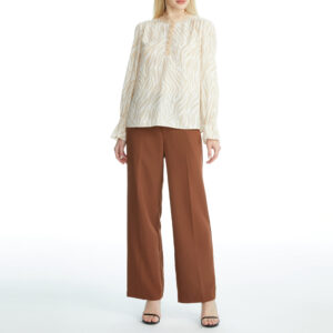 Casual Blouse - Beige, S