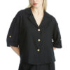 Half-sleeve Boxy Shirt