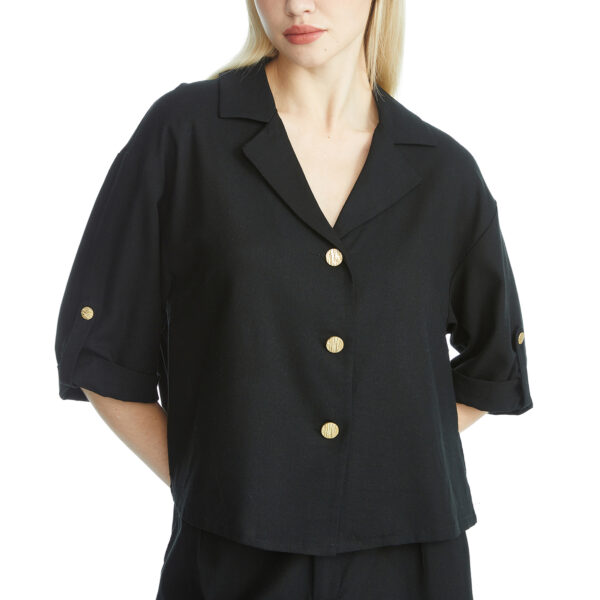 Half-sleeve Boxy Shirt
