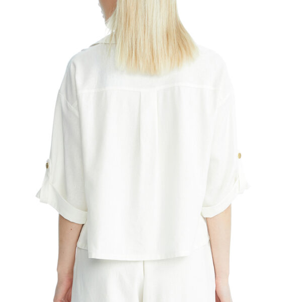 Half-sleeve Boxy Shirt