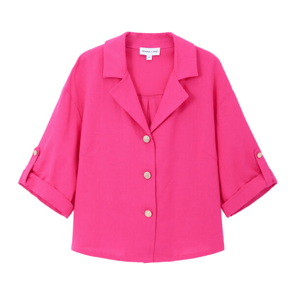 Half-sleeve Boxy Shirt