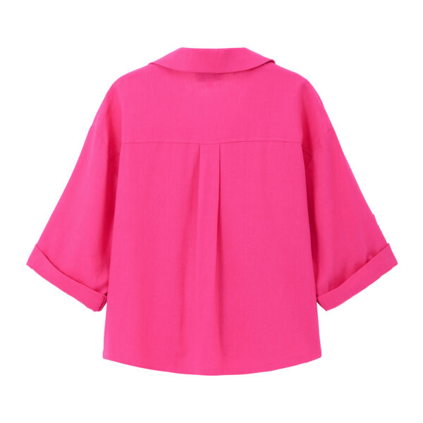 Half-sleeve Boxy Shirt