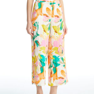 Elastic Wide-leg Pants