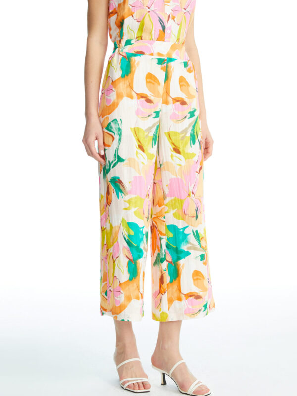Elastic Wide-leg Pants