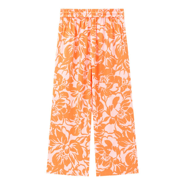 Elastic Print Pants