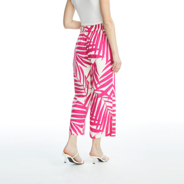 Elastic Print Pants