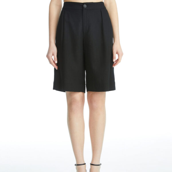 Elastic Bermuda Shorts