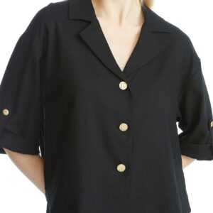 Half-sleeve Boxy Shirt